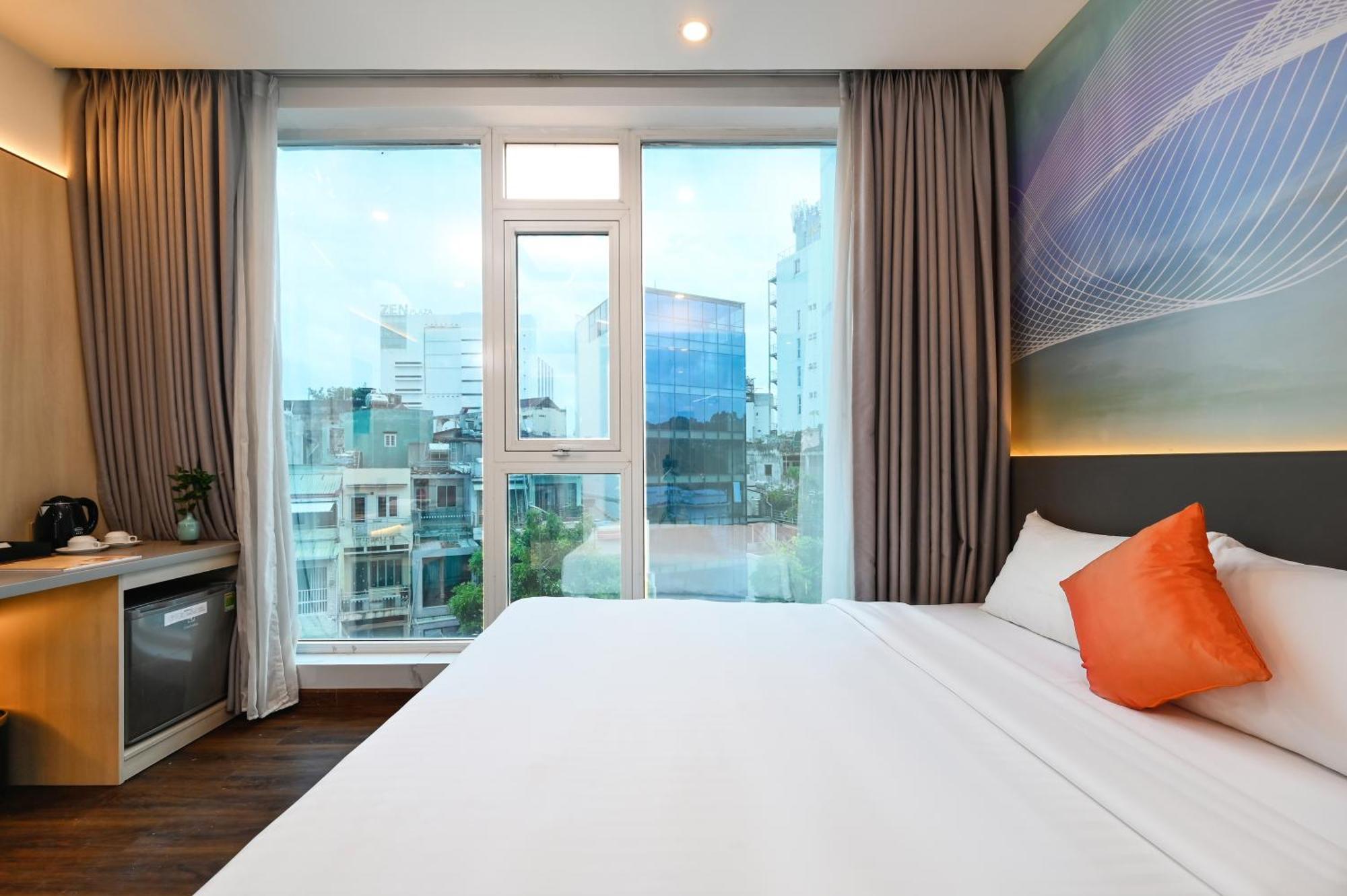 Cicilia City Hotel Saigon Center Ho Chi Minh-staden Exteriör bild